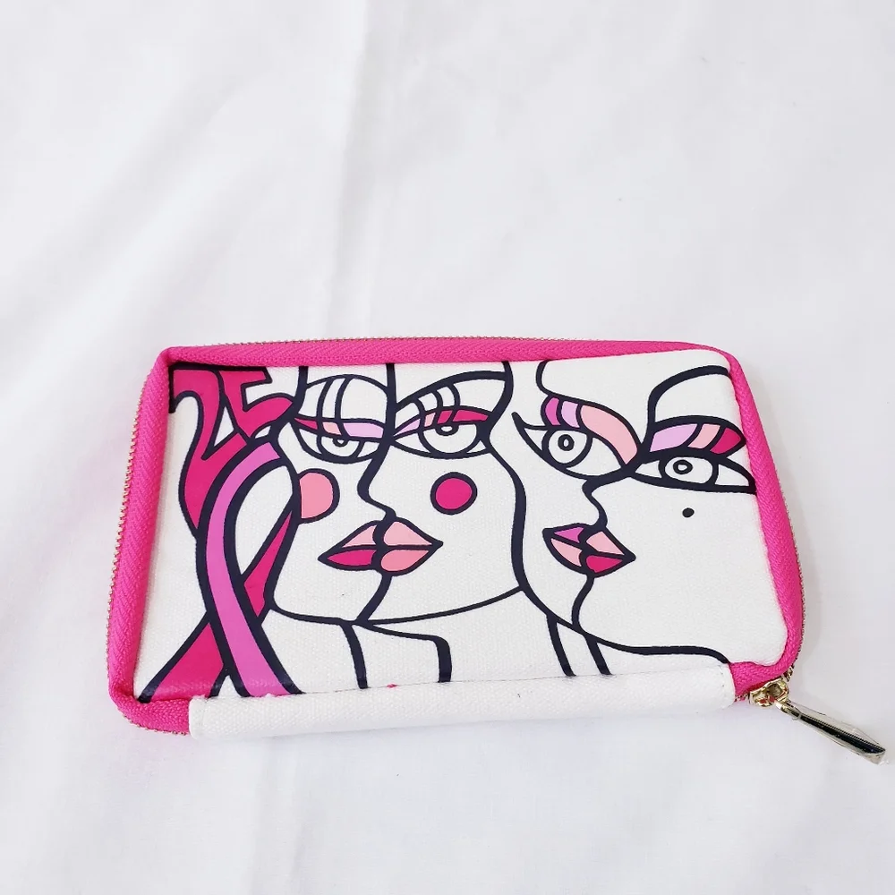 Estee Lauder Pink Ribbon Limited Edition Makeup Bag Pencil Case